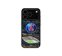Coque Pour Iphone 17 Pro Psg Logo Stade Nuit Tour Eiffel Maniacase