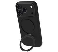 Coque pour iPhone 17 Pro Roskilde Kickstand avec Anneau Support, Noir