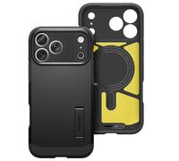 Coque pour iPhone 17 Pro Série Tough Armor T MagFit avec Béquille Intégrée Spigen SGP Noir