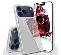 Coque pour iPhone 17 Pro Silicone Case Cover Miroir Fine Chrome Métallisé
