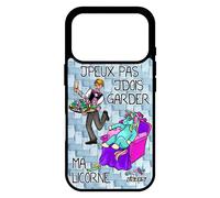 Coque Pour Iphone 17 Pro Silicone J'peux Pas J'dois Garder Ma Licorne Je Etui 512 Go Texte Cartoon Bleu Drole Bd Jpeux Animaux De
