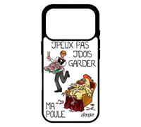 Coque Pour Iphone 17 Pro Silicone J'peux Pas J'dois Garder Ma Poule Mobile Coq Blanc Alu Jpeux Antichoc Drole Je Humoristique