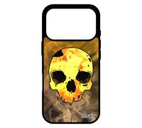 Coque Pour Iphone 17 Pro Silicone Tete De Mort Squelette Antichoc Mobile Tattoo Cadeau De Noel Pas Cher Crane Street Art Fumee