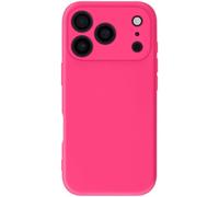Coque pour iPhone 17 Pro Soft-Touch en Silicone Série Fast Cover Fuchsia