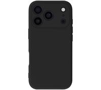 Coque pour iPhone 17 Pro Soft-Touch en Silicone Série Fast Cover Noir