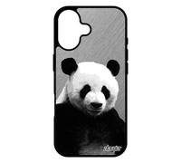 Coque Pour Iphone 17 Silicone Panda Housse Dessin Ours Gris Geant Effet Ecologie Personnalis¿ Ecolo Design Animaux Made In France
