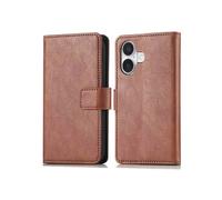 imoshion Étui de télephone portefeuille pour Apple iPhone 17 - Marron