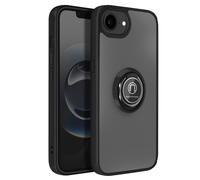 Coque pour iPhone 17e avec Support Anneau et Fixation Magnétique Noir