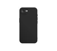 Coque pour iPhone 17e en Silicone avec Bord Caméra Surélevé Noir