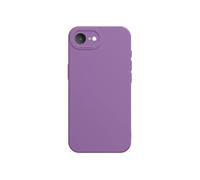 Coque pour iPhone 17e en Silicone avec Bord Caméra Surélevé Violet