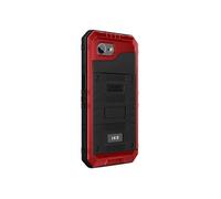 Coque pour iPhone 17e Protection Intégrale Robuste Etanche IP68 avec Dragonne Noir / Rouge