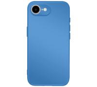 Coque pour iPhone 17e Soft-Touch en Silicone Série Fast Cover Bleu
