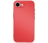 Coque pour iPhone 17e Soft-Touch en Silicone Série Fast Cover Rouge