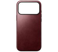 Coque pour iPhone 18 Pro Max / 17 Pro Max en Cuir Horween MagSafe Nomad Bordeaux