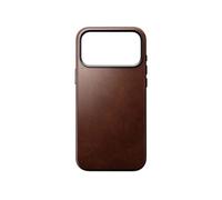 Coque pour iPhone 18 Pro Max / 17 Pro Max MagSafe Cuir Véritable Marron foncé
