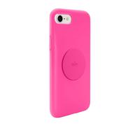 Coque pour iPhone SE 2022 / SE / 8 / 7 / 6S / 6 Icon Silicone Fuchsia Fluo Puro