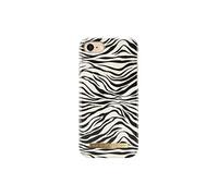 Coque pour iPhone SE 2022 2020 et 8 7 6S 6 Magnétique Zafari Zebra blanc