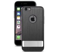 Coque pour iPhone 6 Plus/6SPlus iGlaze Rigide avec Pied KAMELEON Noir