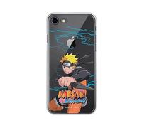 Coque pour iPhone 7 - iPhone 8 - iPhone SE - iPhone SE 2022 Officiel de Naruto, Shippuden pour protéger votre téléphone. Coque en silicone transparente flexible avec licence officielle