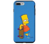 Coque pour iPhone 7 Plus/8 Plus The Simpsons Bart Simpson Bleu ciel