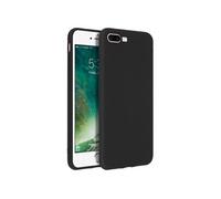 Coque pour iPhone 7 Plus , pour iPhone 8 Plus Coque pour Soft Touch Silicone Gel Forcell Noir