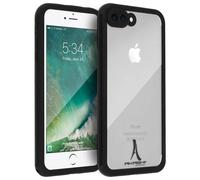 Coque pour iPhone 7 Plus / pour iPhone 8 Plus Waterproof 3m + Antichocs Membrane tactile Akashi Noir