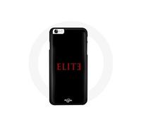 Coque pour Iphone 8 Elite Saison 5 Logo Rouge Fond Noir
