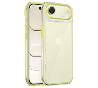 Coque pour iPhone Air Renforcée Conception Bi-Matière Texturé Antidérapants Jaune