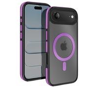 Coque pour iPhone Air Série NEO Compatible MagSafe avec Coins Renforcés Violet