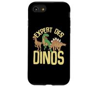 Coque pour iPhone SE (2020) / 7 / 8 Dinosaure Drôle Expert Des Dinos
