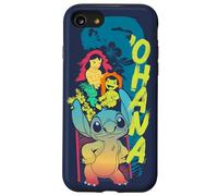 Coque pour iPhone SE (2020) / 7 / 8 Disney Lilo & Stitch Beach Vibes avec Nani & Scrump 'Ohana