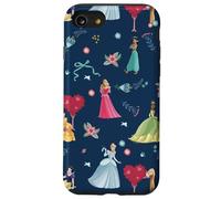 Coque pour iPhone SE (2020) / 7 / 8 Disney Princess Woodland Wonders Painted Princesses Pattern