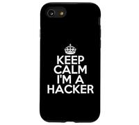 Coque pour iPhone SE (2020) / 7 / 8 Funny Hacking Hacker Keep Calm I'm a Hacker
