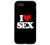 Coque pour iPhone SE (2020) / 7 / 8 I Love Sex - Saying drôle sarcastique fantaisie sexy cool sexe