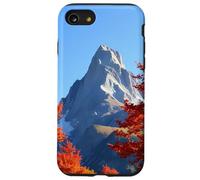 Coque pour iPhone SE (2020) / 7 / 8 Montagne en automne nature randonnée