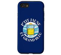 Coque pour iPhone SE (2020) / 7 / 8 Petit Jaune Et Grand Bleu - Pastis et Océan