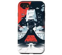 Coque pour iPhone SE (2020) / 7 / 8 Star Wars The Empire Strikes Back Affiche illustrée du film