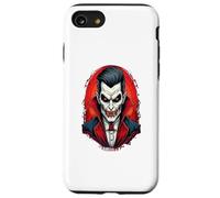 Coque pour iPhone SE (2020) / 7 / 8 T-shirt Dark Elegance Vampire Night de Dracula.