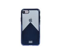 Coque pour iPhone SE (2020)/8/7/6S/6 Souple Color Block Bleu