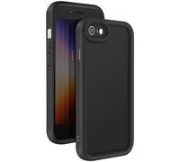 Coque pour iPhone SE 2022 / 2020 , 8 / 7 Silicone Bordures Surélevées Noir