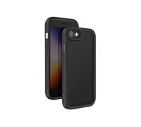 Coque pour iPhone SE 2022 / 2020 , 8 / 7 Silicone Bordures Surélevées Noir