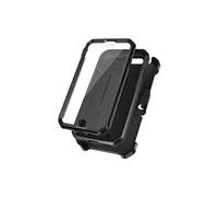 Coque et étui téléphone mobile Supcase Coque pour iPhone SE 2022 2020 8 et 7 Multicouche Clip ceinture et béquille support Unicorn Beetle Pro Noir