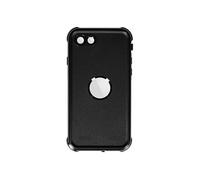 Red Pepper Coque iPhone SE 2022/2020 et 8/7 Hybride étanche Noir