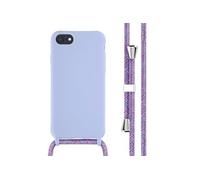 imoshion imoshion Coque en silicone avec cordon iPhone SE (2022 / 2020) / 8 / 7 Violet Violet