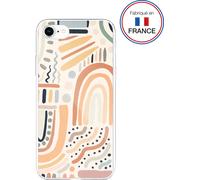 Coque pour iPhone SE 2022 / SE / 8 / 7 / 6S / 6 Hybride résine Motifs Sahel - Fabriqué en France Bigben