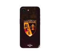 Coque de téléphone - MANIACASE - iPhone SE 2024 - Silicone TPU - Souple - RCL LENS orange noir
