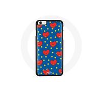 Coque pour Iphone SE BTS Bangtan Garçons BT21 TATA de V Fond Bleu