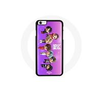 Coque pour Iphone SE BTS TinyTAN Animation Affiche RM Jin Suga J-Hope Jimin Jungkook Et V Mic Drop Danse
