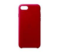 Coque pour iPhone SE Cuir - (PRODUCT)RED