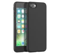 Coque pour iPhone SE en Silicone Souple avec Protection Sobre et Antichoc Mayaxess Noir